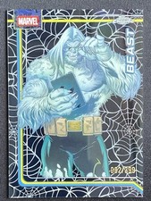 Beast 2026 Topps Chrome Marvel Comics Spider-Web Refractor Base /399 #10
