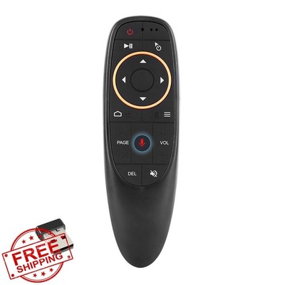 EASYTONE 2.4GHz Air Mouse Remote IR Learning Voice Control USB Receiver