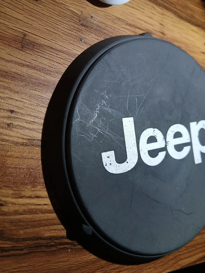 PARAGOLPES DELANTERO JEEP WRANGLER TJ LJ 1997-2006 CUBIERTA LUZ ANTINIEBLA OEM NEGRO DE FÁBRICA  Foto 3 de 4