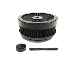 Washable Air Filter Air Cleaner For Holley Edelbrock 5-18 Inch Carburetor 9x3