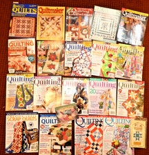 20 Quilt Magazine Patterns Lot Mix BH G Fons Porter's McCalls American Patchwork