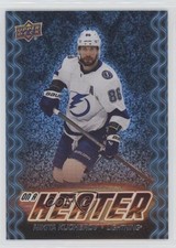 2024-25 Upper Deck Series 2 On a Heater Speckle Nikita Kucherov #OH-8 1u6