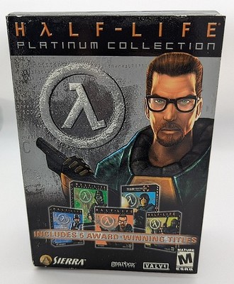 Half-Life Platinum Collection PC  CD-ROM 2002 Rare 5 Disc Set Valve 