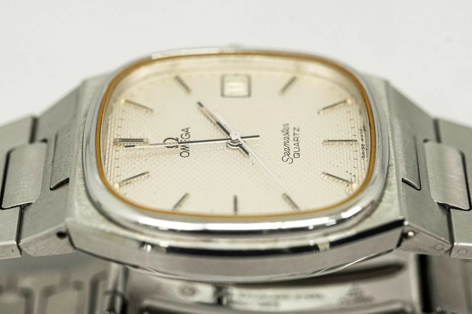 Sin Tarifas **Vintage 1979** OMEGA Seamaster Cal.1342 Cuarzo Push Crown 32mm Para Hombre Foto 4 de 4