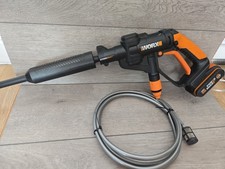 Worx Cordless HydroShot 87dB Pressure Cleaner Battery 20V 2.0Ah READ DESCRIPTION