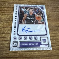 Panini 2023-24 Donruss Optic Signature Series Kessler Edwards Kings Auto #SS-KLR