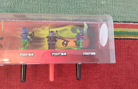 LEGO Ninjago Possession Figures Store Display Case Display Case RARE Promotional 70736