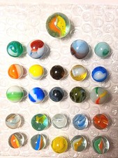 Vintage Marbles Mixed Lot of 25  57 