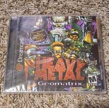 (SEALED) Dreamcast Heavy Metal Geomatrix - 2001 Mint condition