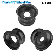 7" inch Wheel Rim 3/4 Holes For Most of 110-125cc Go-Kart ATV Taotao 16x8-7 Tire