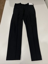 Uniqlo Men's Smart Ankle Pants | Wool-Like Black Tall S