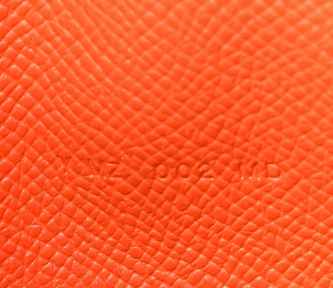 HERMES Epsom Kelly Pocket Compact Wallet in Orange Poppy image 6
