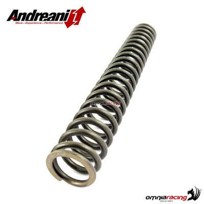 Andreani front fork spring for hydraulic cartridge Misano spring load rate 8.3