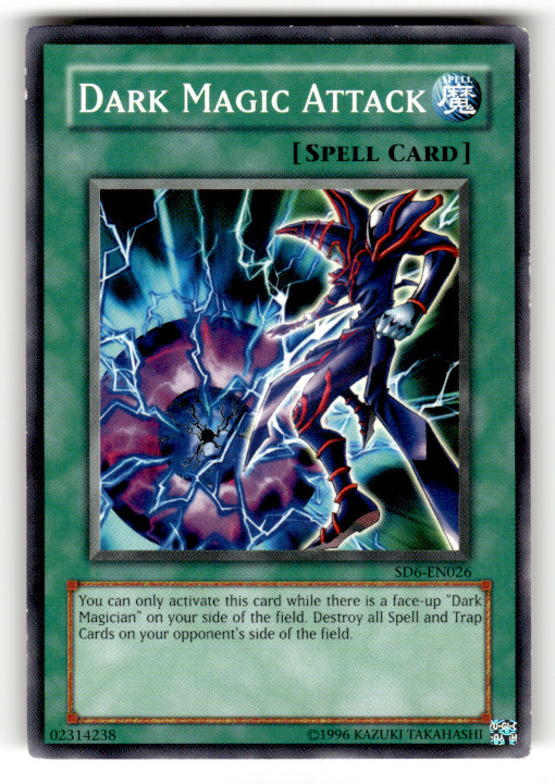 Dark Magic Attack SD6-EN026 Unlimited Common Structure Deck: Spellcaster's Judgm