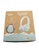 BbN Planet Buddies Wired on ear Headphones V2 - Pepper Penguin