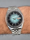 Vintage Seiko 5 Actus 7009 Automatic 21 Jewels Men's Watch | Blue Sunburst Dial