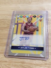 2024-25 Topps Chrome Jaylon Tyson RC Next Stop Signatures NSS-JT