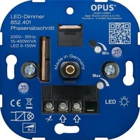 Opus Dreh-Dimmer FüR LED- Und Energiesparlampen, 15-450 Va / Led 5-150W
