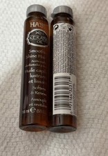 Lot of 2 HASK Smoothing Hair Oils with Keratin 5/8 oz each