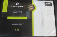 Bedgear Hyper Cotton Sheet Set - WHITE - TWIN XL