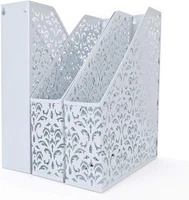Zeitschriftensammler A4 Metall BüRo Schreibtisch Organizer Dokumentenhalter Akte