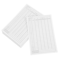 32 Pcs Golfing Accessories Score Book Scorecard Competition Keeper