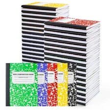 70 Pack Mini Composition Notebooks Bulk Pocket Journal Pads Students School