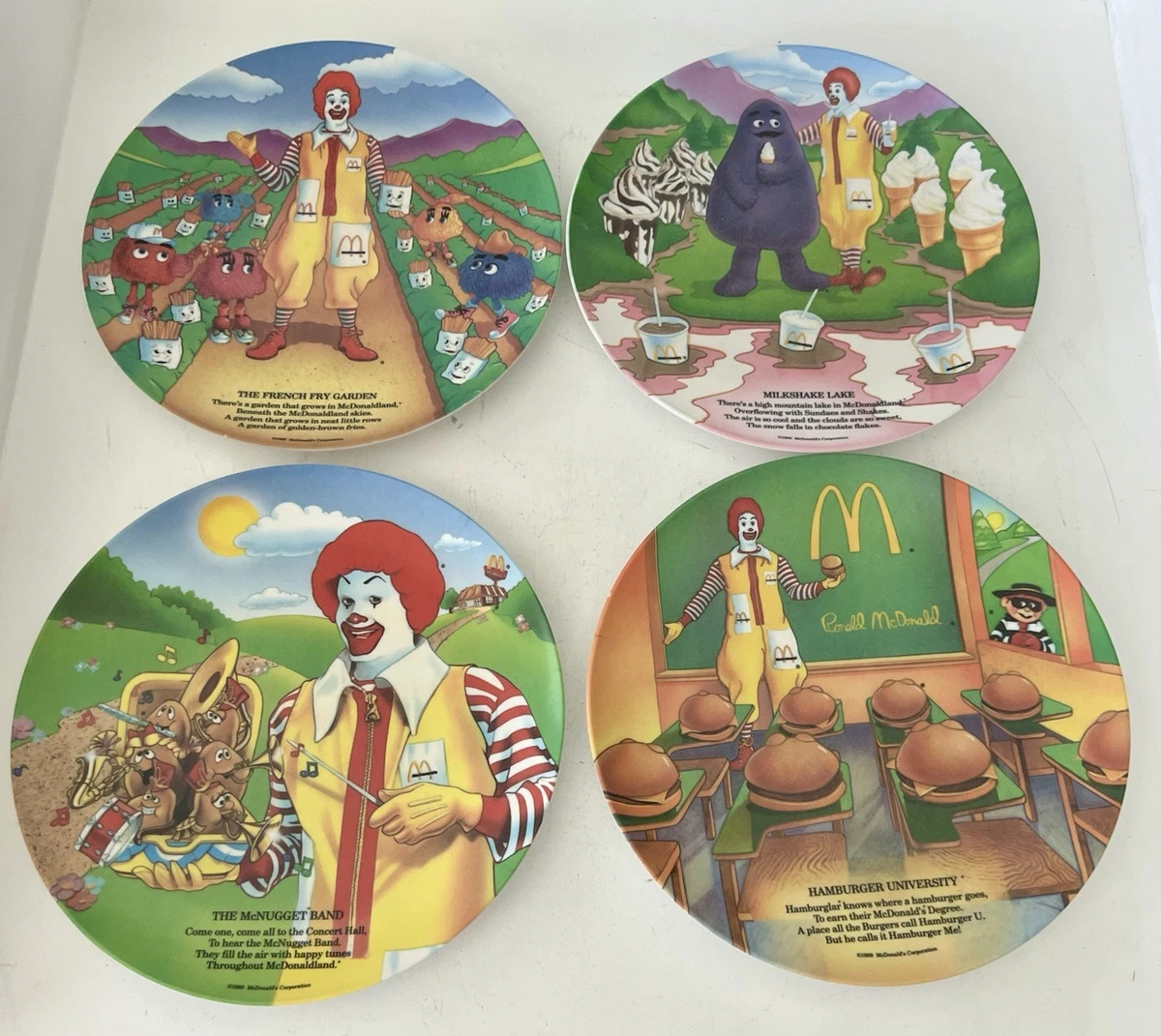 Original Plates for McDonald for sale | eBay