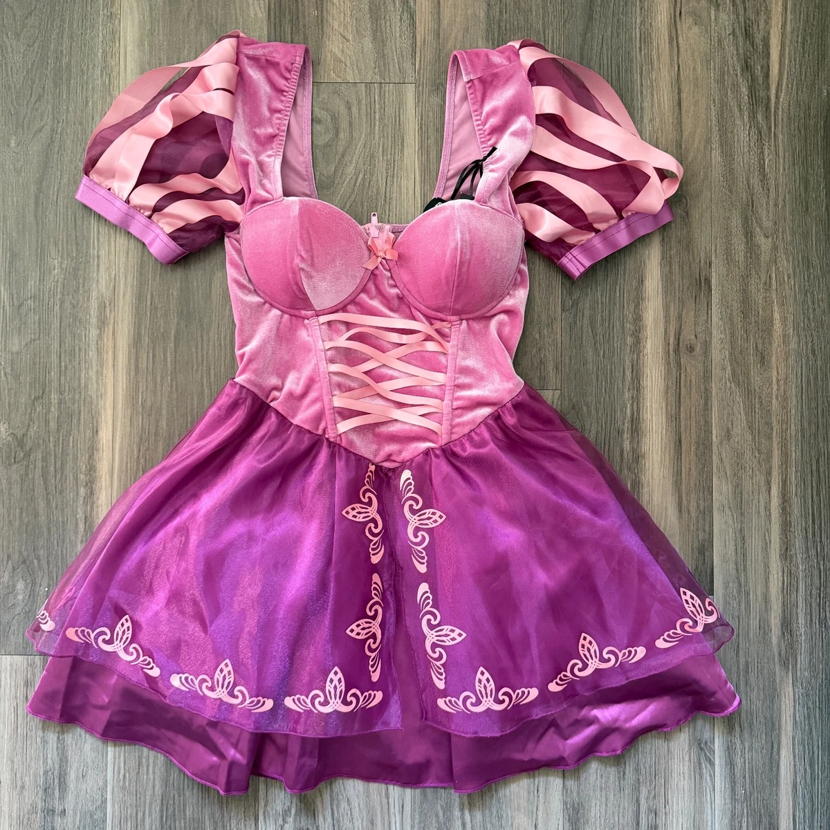 knee length dresses for ladies Enchanted Rapunzel – Little Adventures main image 1