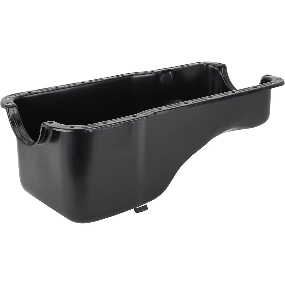 1962-82 Small Block Ford 221-260-289-302 Black Oil Pan, For Trucks and Vans - Image 4 of 4