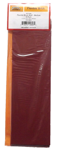 Hoja flexible de pared de ladrillo rojo oscuro medio Chooch escala HO 214-8623 paquete de 2 | Zustand: New