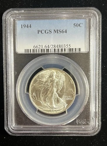 1944 Walking Liberty Half Dollar MS64 PCGS