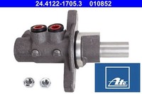 ATE 24.4122-1705.3 Hauptbremszylinder Bremszylinder FüR Opel