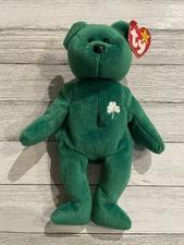 TY Beanie Baby - ERIN the Irish Bear 8.5 inch - MWMTs Stuffed Animal Toy G1