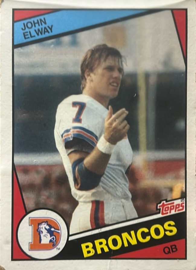 1984 Topps #63 John Elway