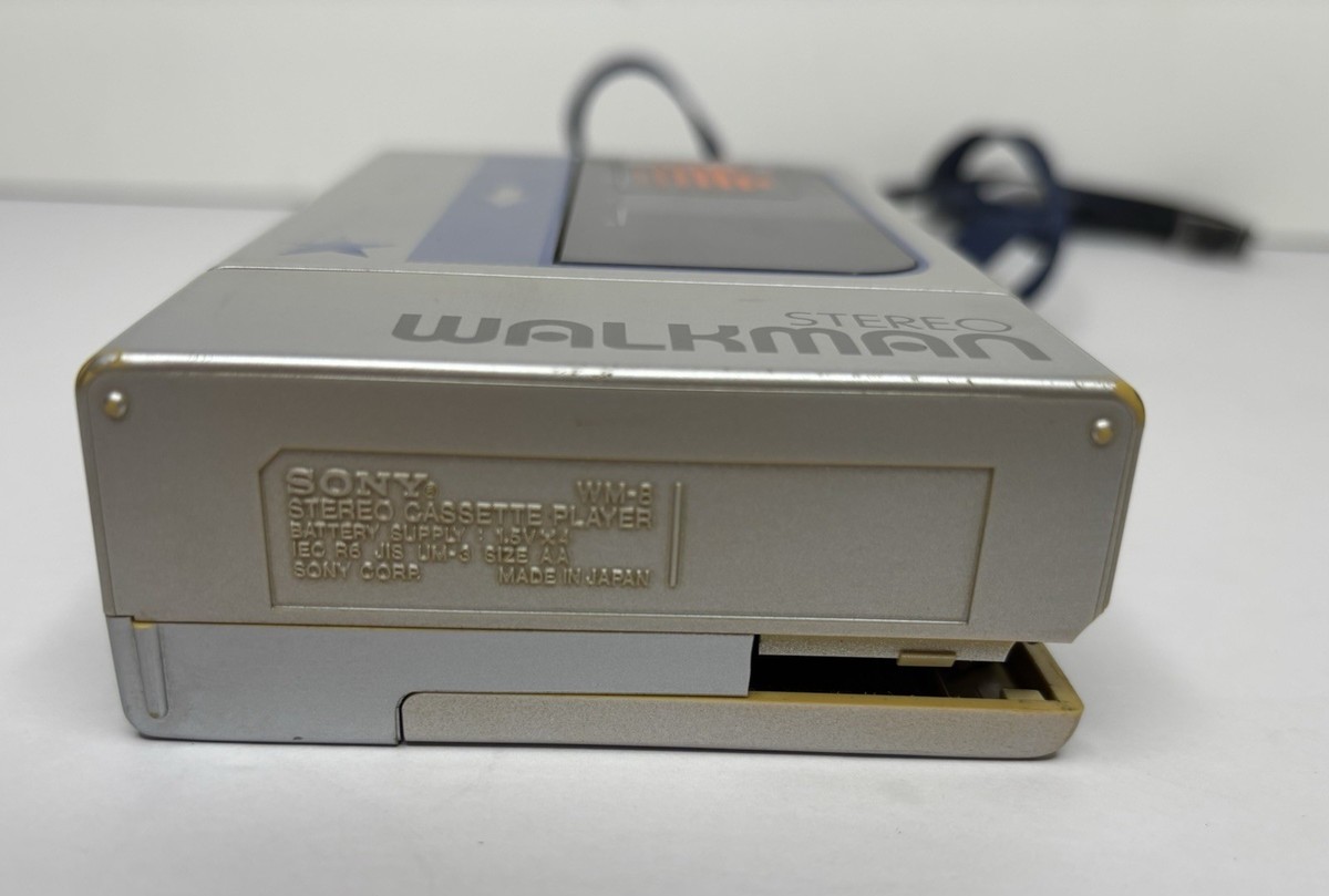Sony Walkman WM-8 Stereo Cassette Player Strap Stranger Things