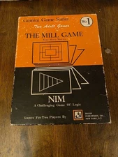 Vintage 1970's Gemini Game Series #1, The Mill Games For 2 Players By Decon Ind
