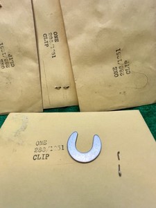 (4) Coleman 282 285 286 288 288A 290 CLX 295 U-Clip C-clip - C-washer #288-1251