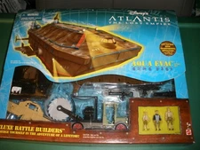 NEW Atlantis the Lost Empire Aqua Evac Deluxe Battle Builders