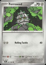 Ferroseed 062/086 ME04 Chaos Rising C NM English Pokémon