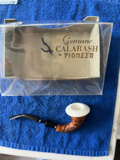 Genuine Carved  Calabash Pipe by Pioneer