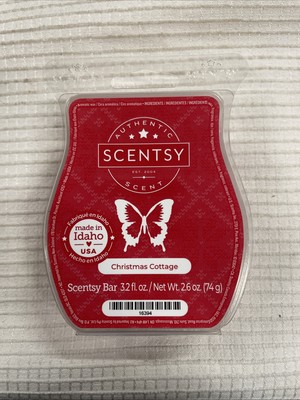Christmas Cottage Scentsy Wax Bars 3.2 oz Wax Warmer # 16394