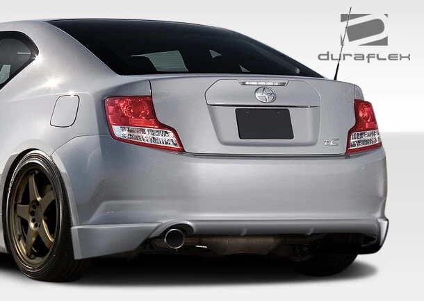 For 2011-2013 tC Duraflex X-5 Rear Add Ons Spat Bumper Extensions - 2 Piece - Image 3 of 4