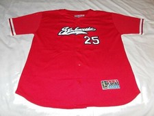 St. Louis Cardinals Mark McGwire Red Embroidered Jersey Adult Large