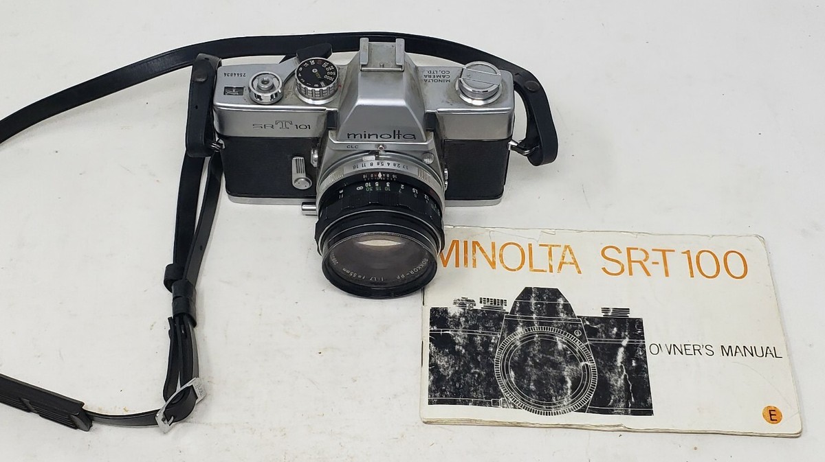 MINOLTA SRT101/MC ROKKOR-PF f1.7/55 #28 Minolta SRT 101 35mm SLR