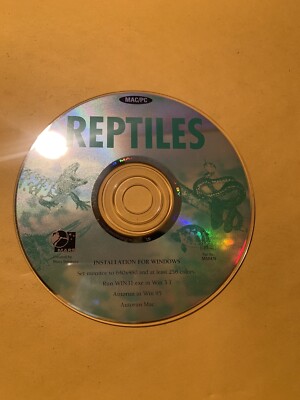 Mars Software Reptiles - PC/MAC - Pre-owned Disc Only