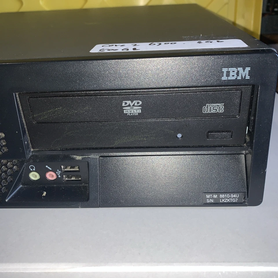 ThinkCentre Desktop M55(881094U) Intel Core 2 6300 3GB 500GB HD Window XP pro - Image 2 of 4