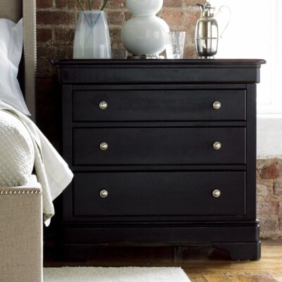 STANLEY FURNITURE Louis Louis Contemporary Black 34" Bachelor's Chest  503-83-16 | eBay