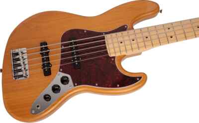 Fender Made in Japan Hybrid II Jazz Bass V Vintage Natural 5