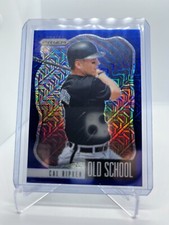 CAL RIPKEN 2021 Panini Prizm Old School BLUE MOJO PRIZM #OS-9 SP 57/199 ORIOLES